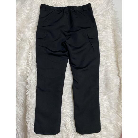 35 X 29 Men’s Cargo Work Camping Hiking Tactical Ripstop Utility Pants Black - Picture 6 of 10